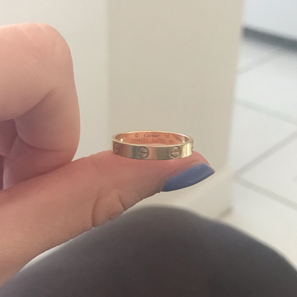 Cartier Love Band Yellow Gold 58 - Picture 1 of 6